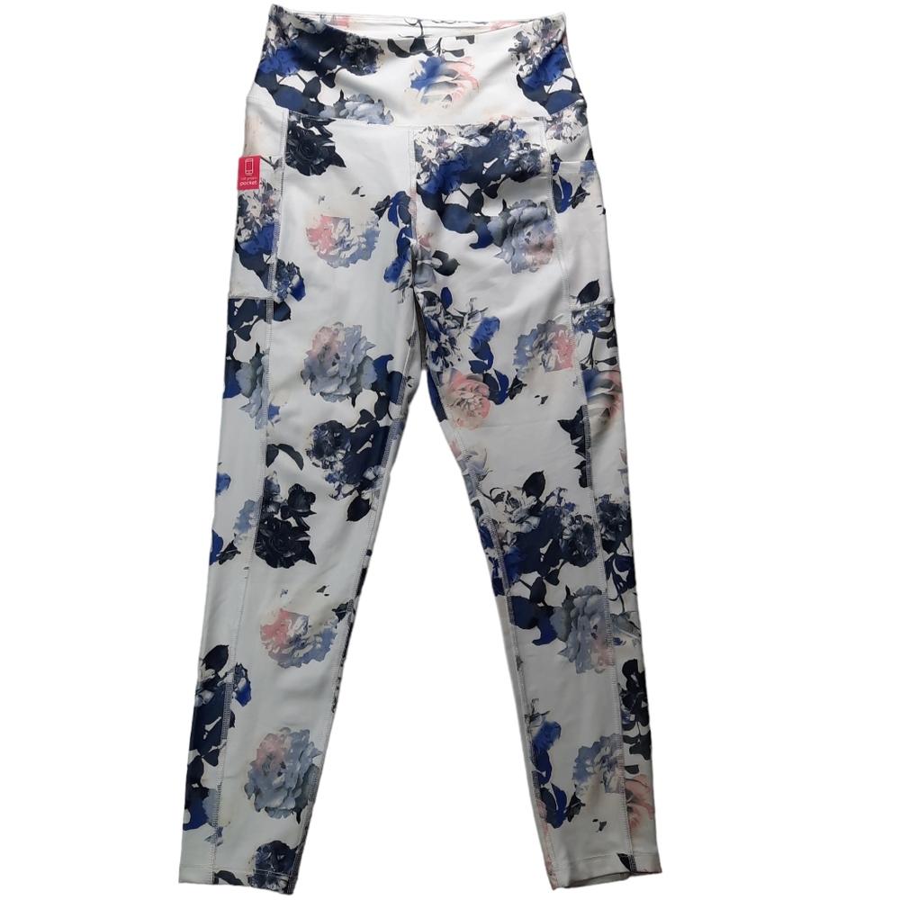 Marika Antique Roses Capri Legging SZ M